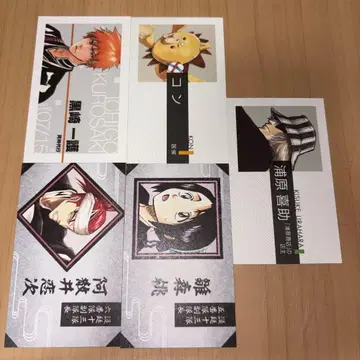 BLEACH 쿠로사키 이치고 명함 카드