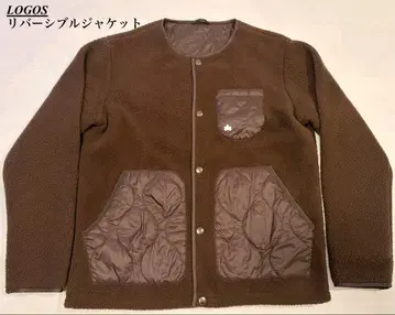 LOGOS 리버서블 자켓 브라운