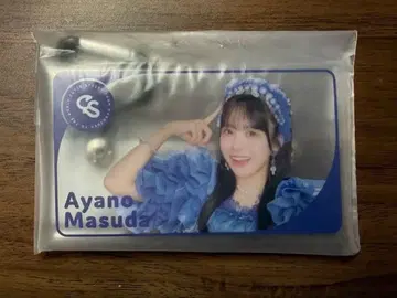 마스다 아야노 클리어 파우치