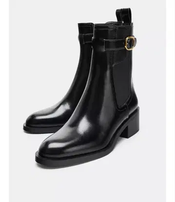 2025 버클 디테일 숏부츠