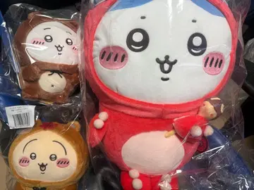 치이카와 (먼작귀) 봉제 인형 타코이카 복권 타누키다몬 복권