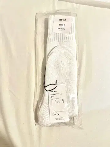 HYKE 화이트 삭스 F 사이즈