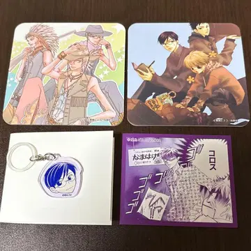 오오토리 쿄야 오란고교 호스트부 콜라보 카페 코스터 키링