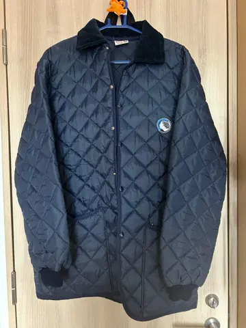 네이비 퀼팅 자켓