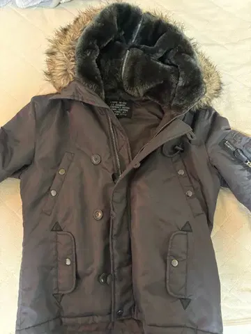 다크 브라운 TYPE N-2B 밀리터리 자켓