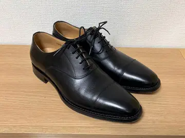 스코치 레인 사이즈 25 블랙 가죽 드레스 신발 캡토