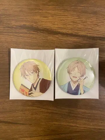 나츠메 우인장 검정 나토리 슈이치 나츠메 타카시 캔뱃지