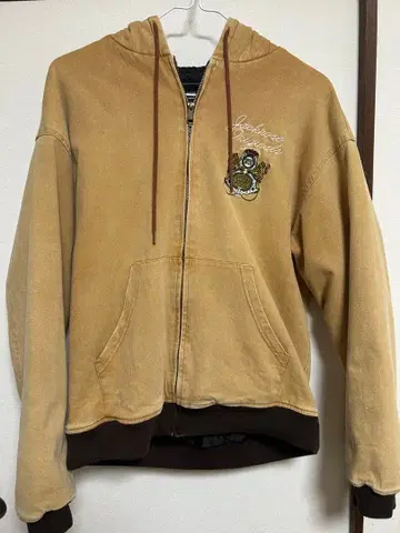 JACKROSE 후드 부착 자켓 M 사이즈 베이지
