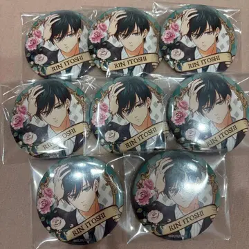 블루 록 이토시 린 빈티지 캔뱃지