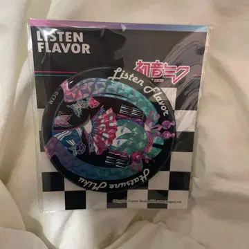 LISTEN FLAVOR 리슨 플레이버 하츠네 미쿠 캔뱃지
