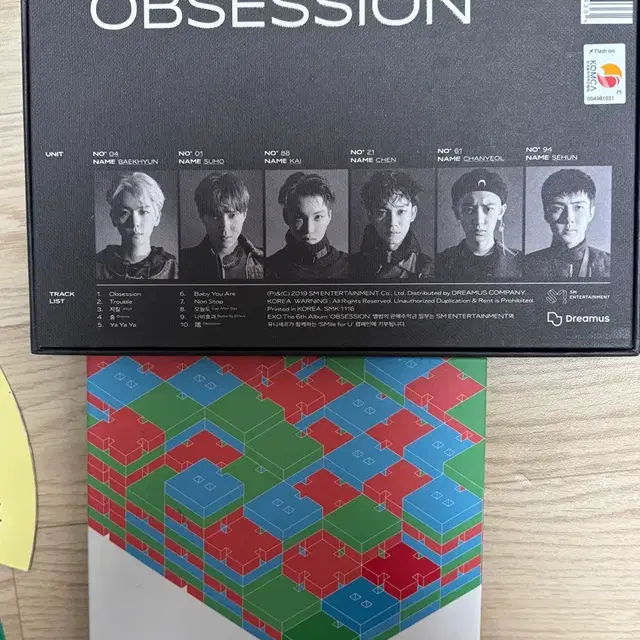 엑소 옵세션 앨범, 첸백시 화요일 앨범