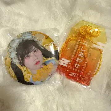 iLiFE! 무도관 후쿠마루 우사 캔뱃지, 아크릴 부적