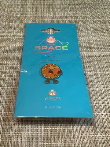 Jellycat 우주 캐릭터 Mars 화성 핀 배지 서울 한정판