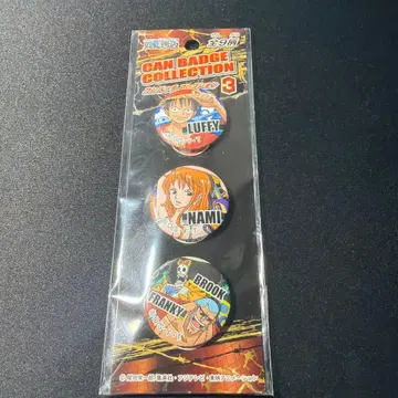 원피스 캔뱃지 컬렉션 3 루피 나미 브룩 프랭키 미개봉품