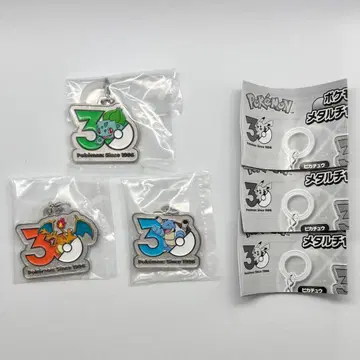 30주년 포켓몬 메탈 참 리자몽 이상해씨 거북왕