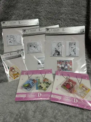 5등분의 신부 제일복권 H, I상 세트