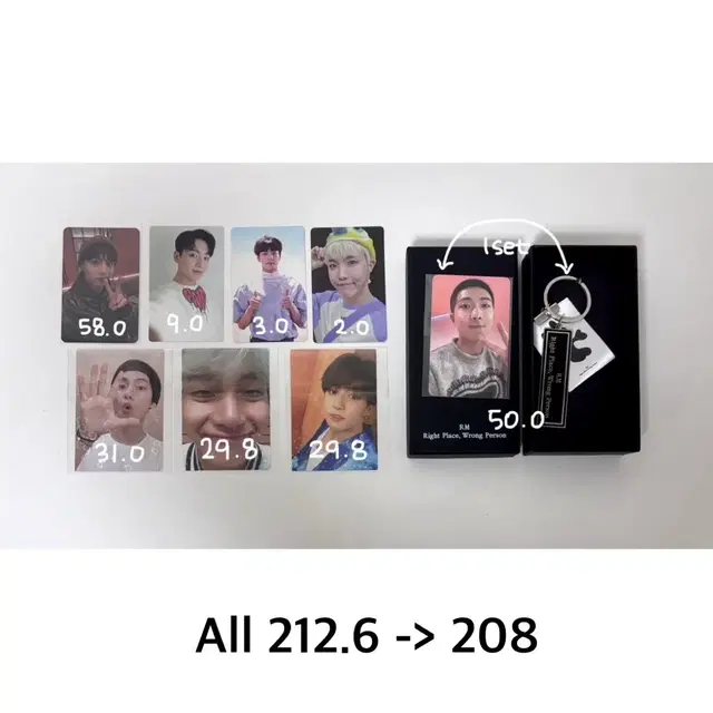 골든 쇼케 역조공 당첨 포카 fc 스픽콘 매직샵 jk rm pc bts