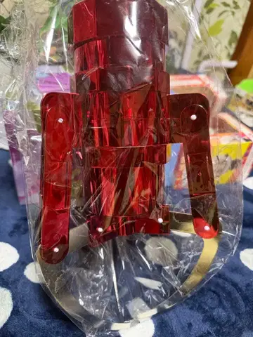 GIGA NEW 크레인 암 키링 약 40cm 메탈릭 레드