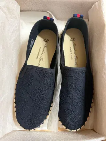 HAWKINS 호킨스 슬립온 BLACK LACE