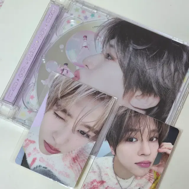 미개봉)엔시티 위시 팝팝 시온 쥬얼앨범+포카 세트