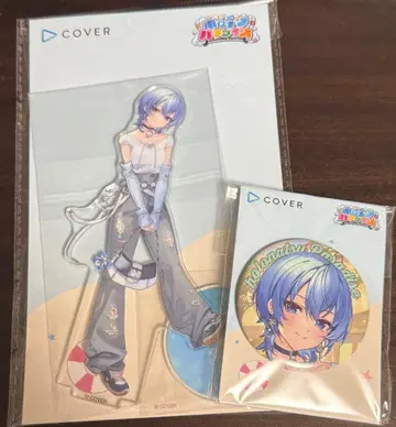 호시마치 스이세이 호로나츠 파라다이스 아크릴 스탠드 캔뱃지&폴라로이드