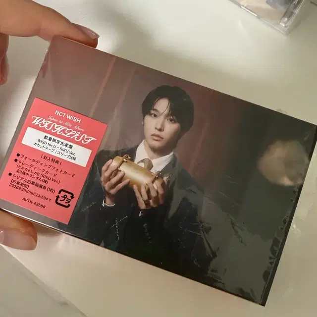 엔시티위시 위시리스트 wish for U 리쿠 카세트테이프 일본앨범