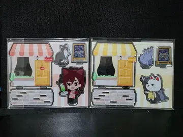 단다단 아크릴 스탠드 고양이 카페 아크릴 디오라마 아야세 모모 터보바바아