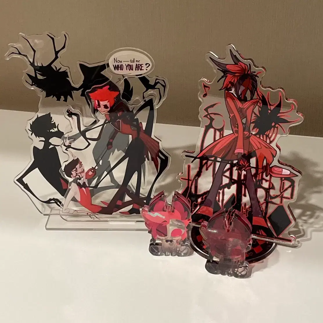 Hazbin Hotel Alastor Valentine Keychain on Bunjang Global Site.