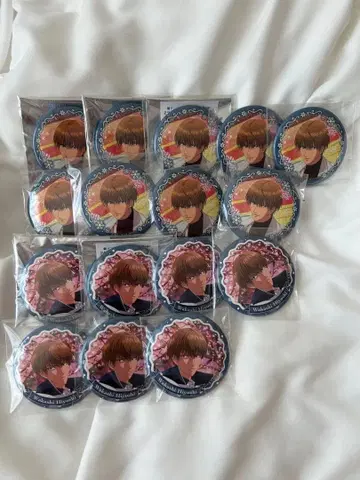 테니스의 왕자님 테니프리 테니라비 2타입 캔뱃지 히요시 와카