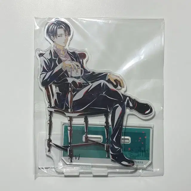 진격의 거인 리바이 티타임 애니아트 원화 빅 아크릴 스탠드