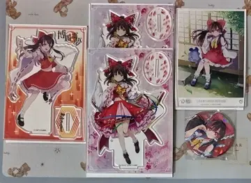 동방Project 다이소 하쿠레이 레이무 세트