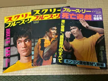 스크린 브루스 리 사망유희 와이드 특집호 3권 세트