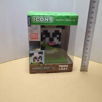 마인크래프트 팬더 피규어 라이트 미개봉품 icons 마인크래프트