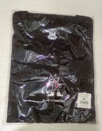 BUMP OF CHICKEN 니콜 롱T 블랙 XL