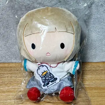 [ 새상품 ] @팥 산리오 오리 페쿠루 봉제 인형 하피단부이 팥