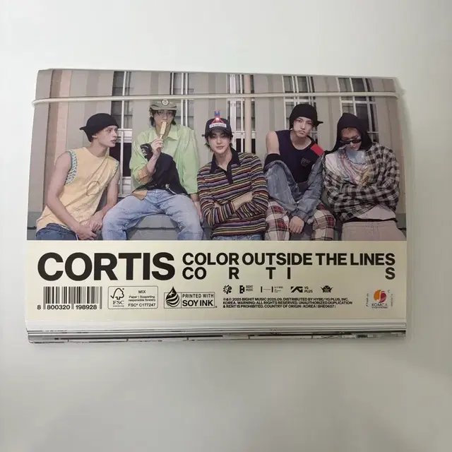 코르티스 CORTIS 앨범 (COLOR OUTSIDE THE LINES)