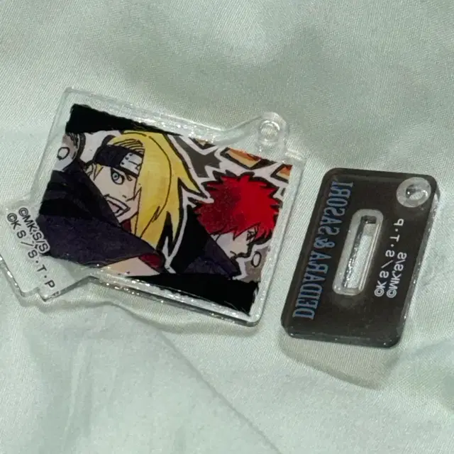 나루토 데이다라 원화 아크릴 스탠드 키링