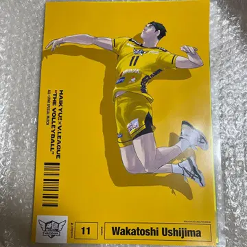 하이큐 V리그 V league 콜라보 포스터 우시지마