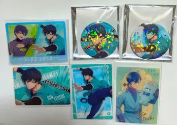 블루 록 이토시 린 아크로바틱 축구 캔뱃지 피처참