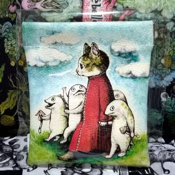 히구치 유코 스프링 파우치 우오타치 보리스 잡화점 안경꽃 보리스