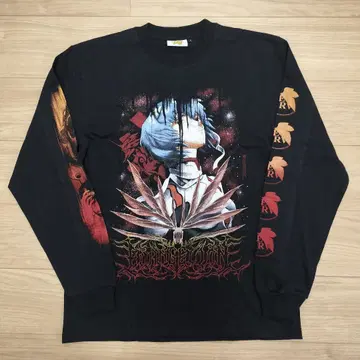 [ 에반게리온 ] 긴팔 T셔츠 L EVANGELION 롱T 아야나미 레이