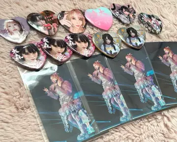 오오모리 세이코 캔뱃지 브로마이드 세트