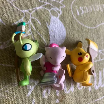 [정크] 포켓몬 팔레트 컬러 컬렉션 뮤우 세레비 피카츄