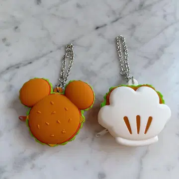 디즈니 백참 미키 햄버거 치킨 파오