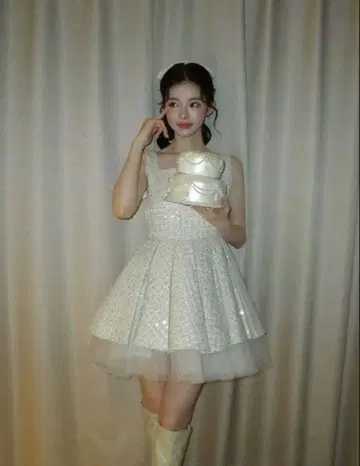 treat urself twilight tweed tulle dress