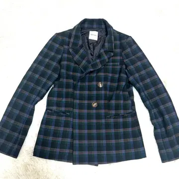 REDYAZEL 체크 무늬 테일러드 자켓