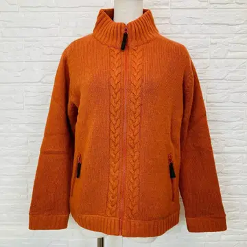 맥그리거 집업 울 스웨터 오렌지 M [ F-5700 ]