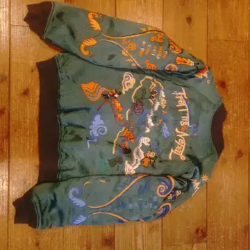 TIGRE BROCANTE 자수 장식 그린 스카잔 사이즈 S 정도?