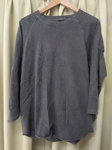 Good On 구드온 7부 소매 베이스볼 티셔츠 L 블랙