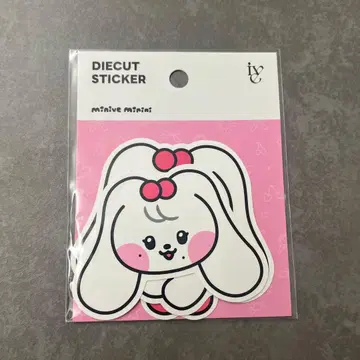 IVE minive minini 씰 다이컷 스티커 원영